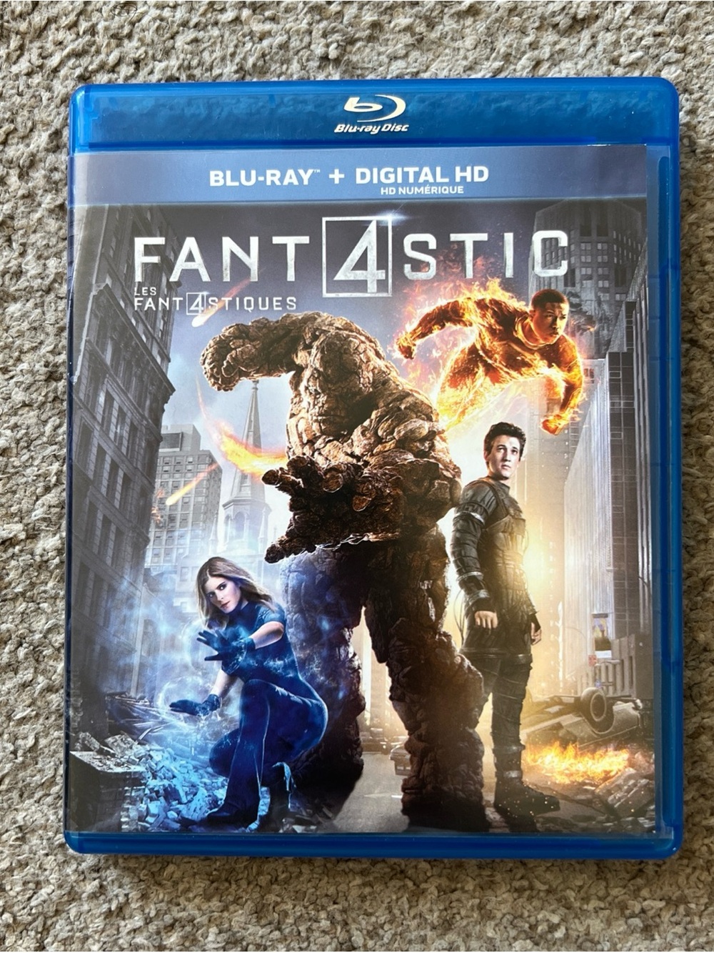 Marvel Fantastic 4 - 2015 Blu Ray
